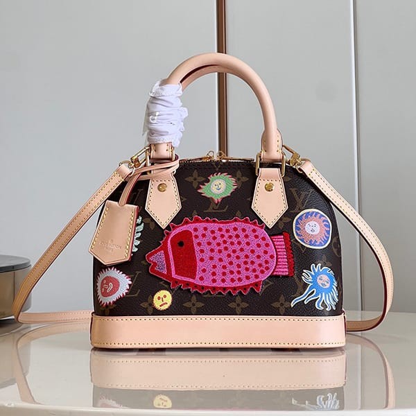 大人気！ルイヴィトン LV × YK アルマ BB ロゴ ハンドa2024b 偽物 2way M46428