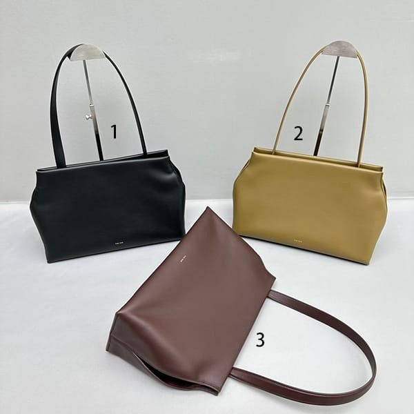 追跡付き 安いThe Row トートa2024b 偽物 Sienna leather tote 3色 zad90602