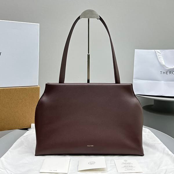 追跡付き 安いThe Row トートa2024b 偽物 Sienna leather tote 3色 zad90602