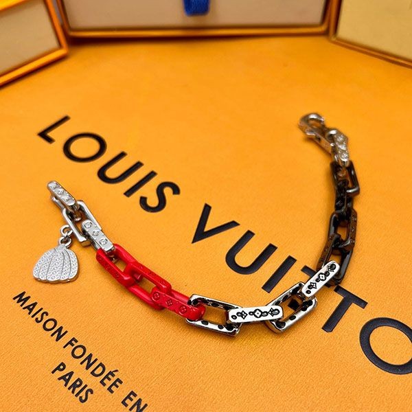 ルイヴィトン LV × 草間彌生 ブラスレモノグラム チェーン M0976M