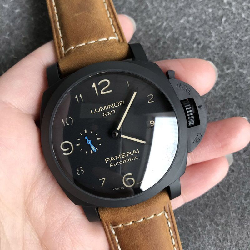 限定♪パネライ ルミノール GMT 自動巻き（パネライ自社製キャリバーP.9010） PAM1441