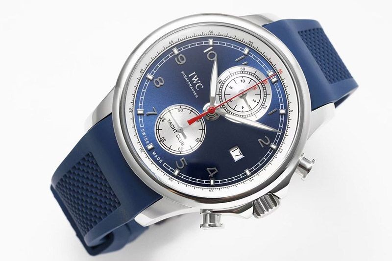 超話題!IWC 偽物 ポルトギーゼ ヨットクラブ クロノグラフ iwa82032