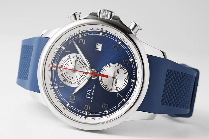 超話題!IWC 偽物 ポルトギーゼ ヨットクラブ クロノグラフ iwa82032