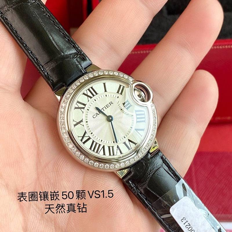 大人気！カルティエ バロンブルー ３３ｍｍ コピー kaw55093