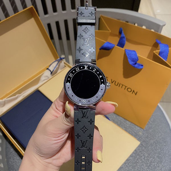 入手困難 ルイヴィトン スマートウォッチ 偽物フルタッチスクリーン 42mm vuh09134