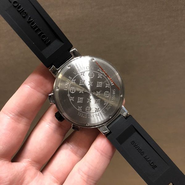 ルイヴィトン タンブール コピー クロノグラフ 42mm 入手困難品！ vuq11111