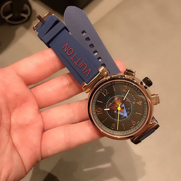 ルイヴィトン タンブール コピー クロノグラフ 42mm vus29641