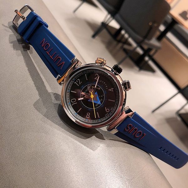 ルイヴィトン コピー タンブール クロノグラフ 42mm vuz11072