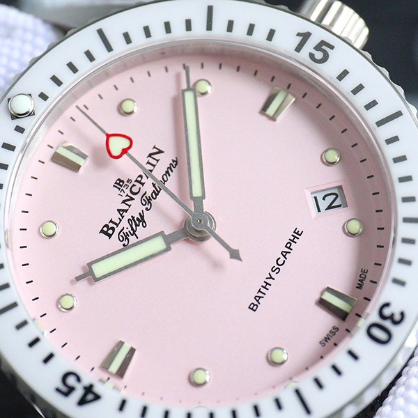 ブランパン 偽物 フィフティファゾムス バチスカーフ 38mm blm06299