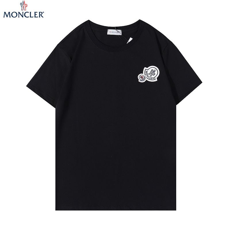 世界中で大人気♪モンクレール ダブルロゴ入りTシャツ 偽物 2色 mok37227