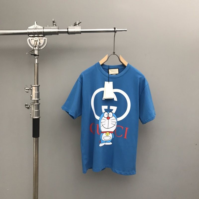 世界中で大人気♪グッチxドラえもん コピー★コラボ★オーバーサイズ Tシャツ gut14628