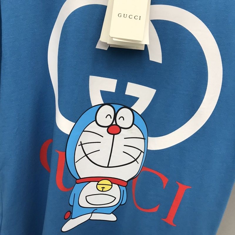 世界中で大人気♪グッチxドラえもん コピー★コラボ★オーバーサイズ Tシャツ gut14628