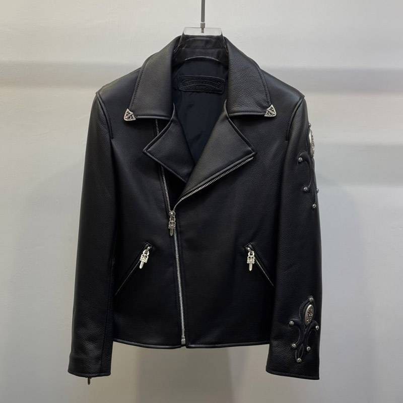 欲しい♡超限定♪クロムハーツ JJ DEANレザー ジャケットCH コピー Kuu56899