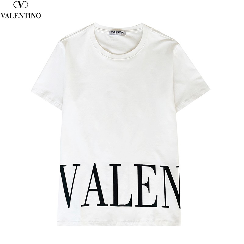 関税込 ヴァレンティノ Tシャツ コピー VLTN コットンロゴ Vug98960