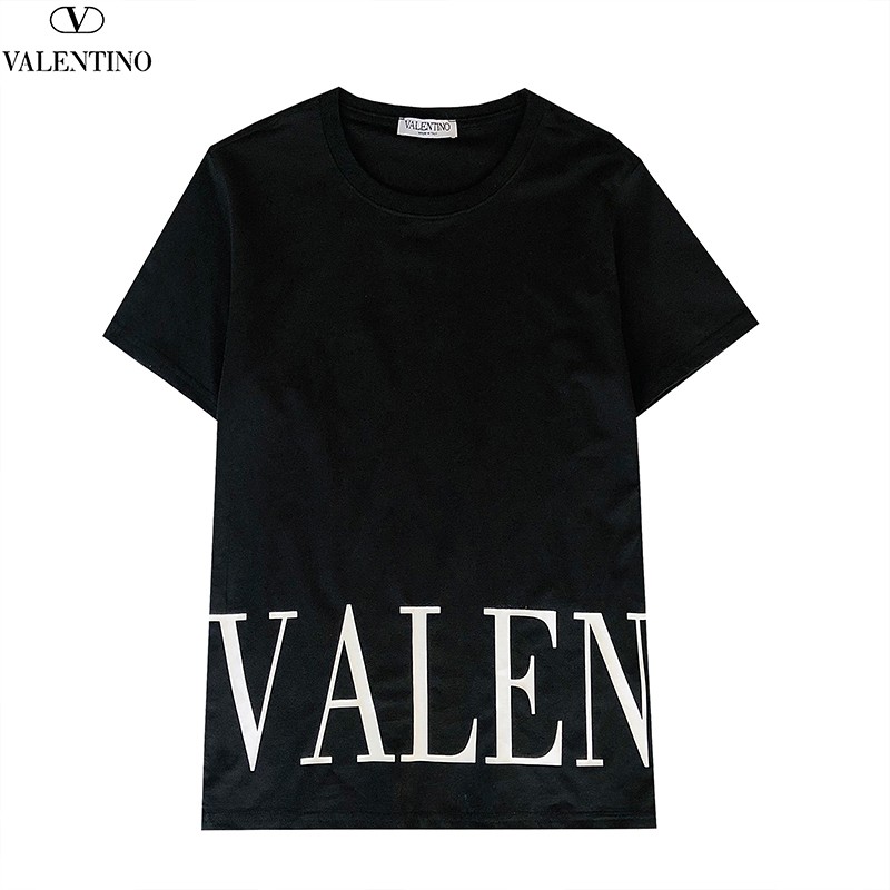 関税込 ヴァレンティノ Tシャツ コピー VLTN コットンロゴ Vug98960