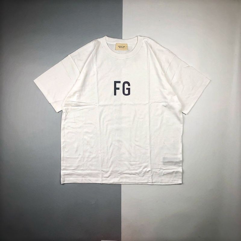 21AW新作フィアオブゴッド FG Tシャツ 偽物 ホワイト fij73857