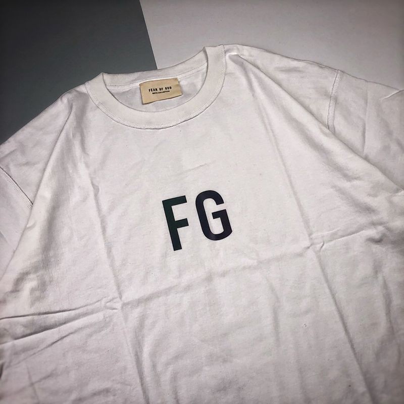 21AW新作フィアオブゴッド FG Tシャツ 偽物 ホワイト fij73857