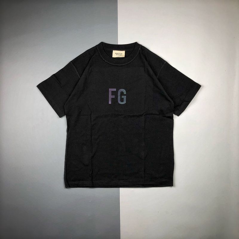 人気急上昇フィアオブゴッド FG Tシャツ 偽物 ブラック fip40677