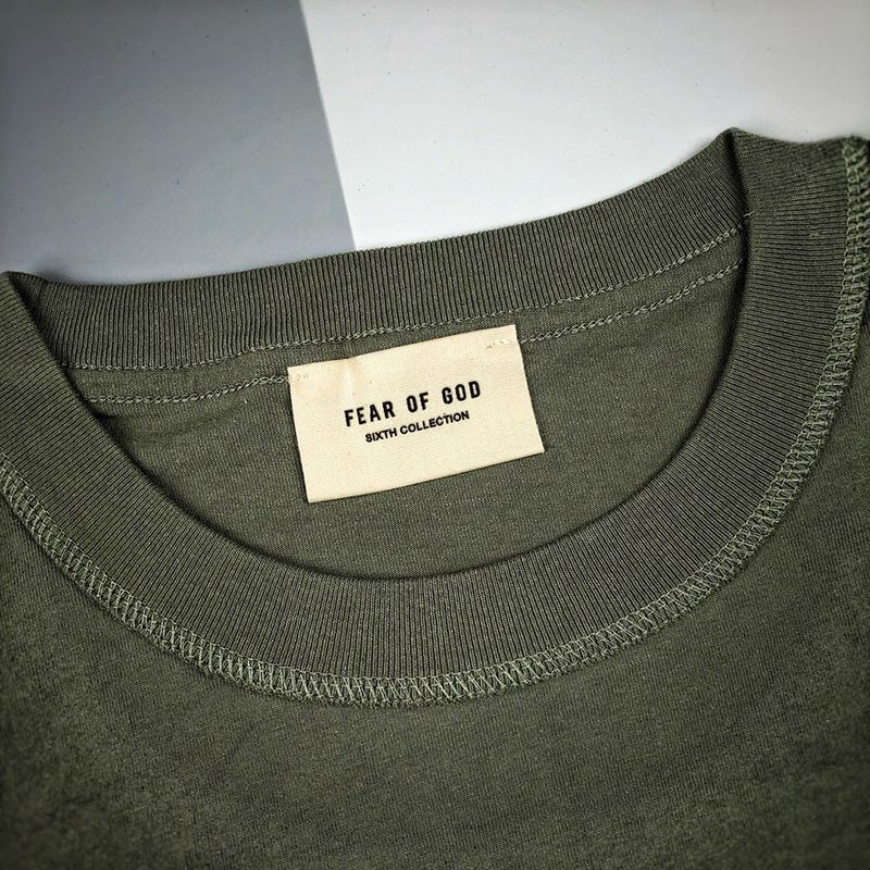 超希少！フィアオブゴッド FG Tシャツ 偽物 グリーン fit11955