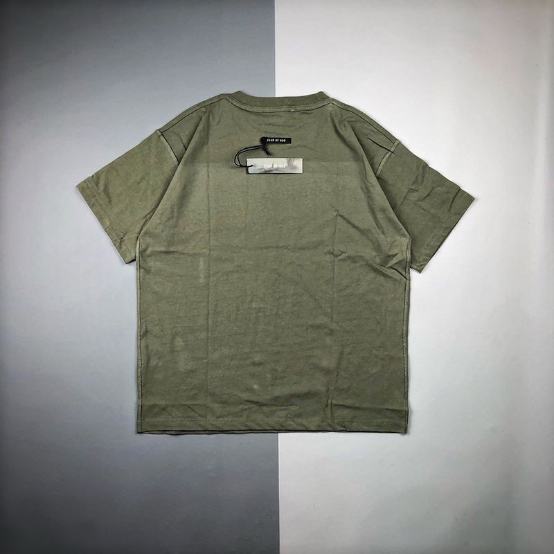 超希少！フィアオブゴッド FG Tシャツ 偽物 グリーン fit11955