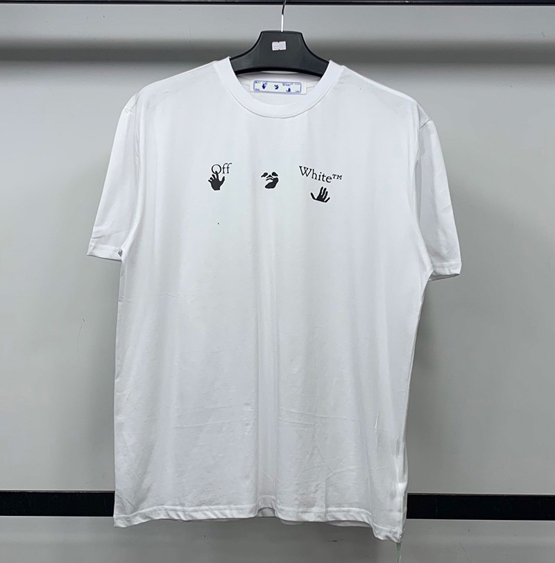 完売必至 OFF WHITE Tシャツ 偽物 スプレー カラバッジョ スリムフィット off48995