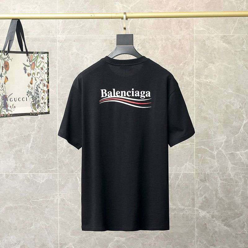 超希少！バレンシアガ コピー POLITICAL CAMPAIGN REGULAR FIT Tシャツ bak71959