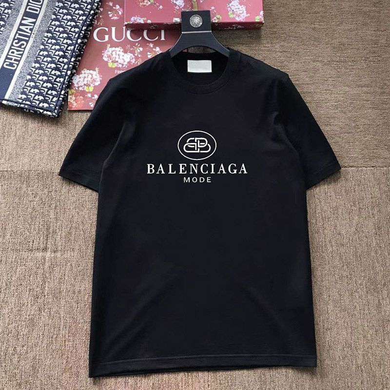 春夏新作バレンシアガ 偽物 オーバーサイズBB tシャツ 2色 ban24056