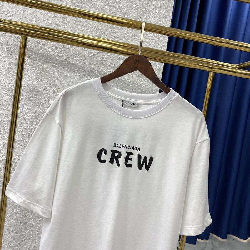 大人気！バレンシアガ CREWロゴ Tシャツ コピー ホワイト baa41967