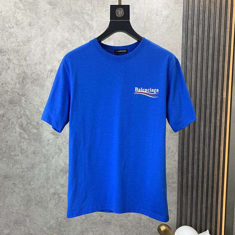 人気No1バレンシアガ 偽物 POLITICAL CAMPAIGN REGULAR FIT Tシャツ bau45511