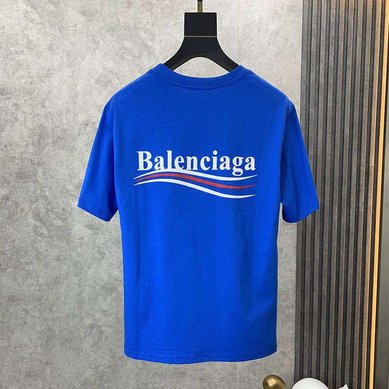 人気No1バレンシアガ 偽物 POLITICAL CAMPAIGN REGULAR FIT Tシャツ bau45511