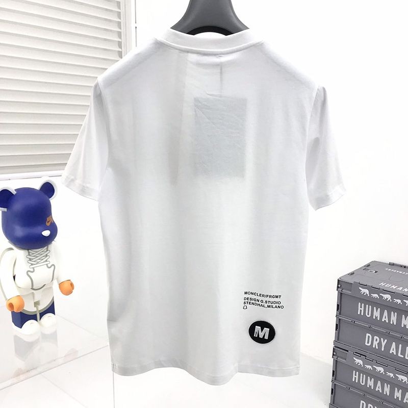 一目惚れ♪ ◆モンクレール◆ロゴ コットン Tシャツ スーパーコピー moo48159