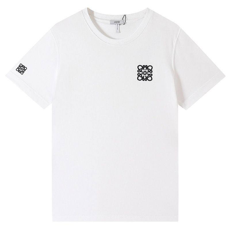 稀少 ロエベ アナグラム Tシャツ 偽物 loi79646