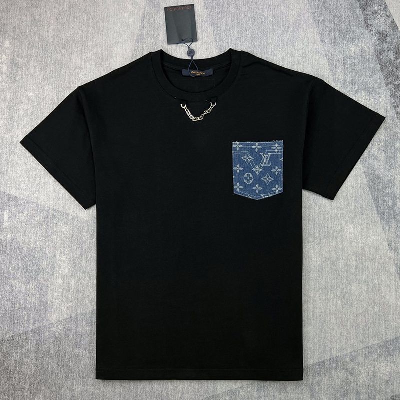 定番アクセス数No.1☆​ルイヴィトン レディース モノグラムポケットTシャツ 偽物 vuz37413