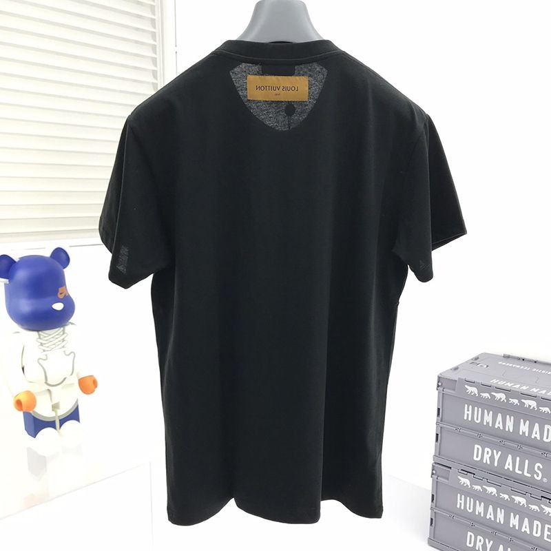 目を惹くカラー希少品★​ルイヴィトン☆ジャカードダック クルーネック Tシャツ コピー vul56356