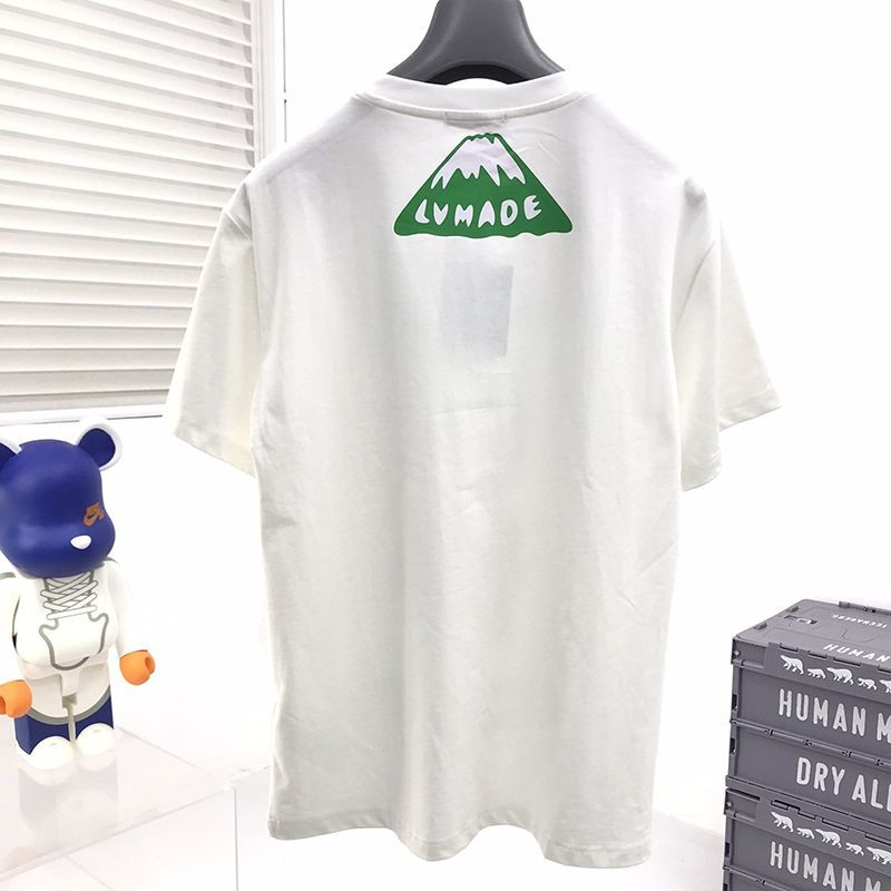 日本未入荷【​ルイヴィトン×NIGOコラボ コピー】ダック クルーネック Tシャツ vul75375