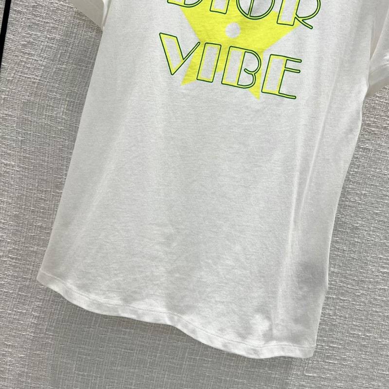 最安値挑戦ディオール VIBE Tシャツ 偽物 コットンジャージー & リネン dei13685