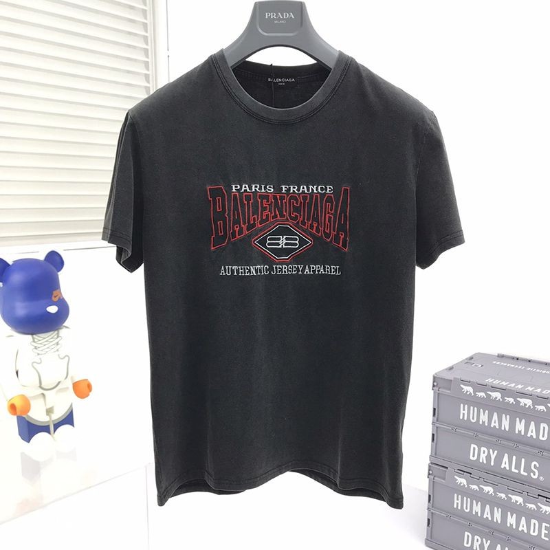 累積売上総額第１位！バレンシアガ ビンテージジャージー コピーTシャツ bac99869