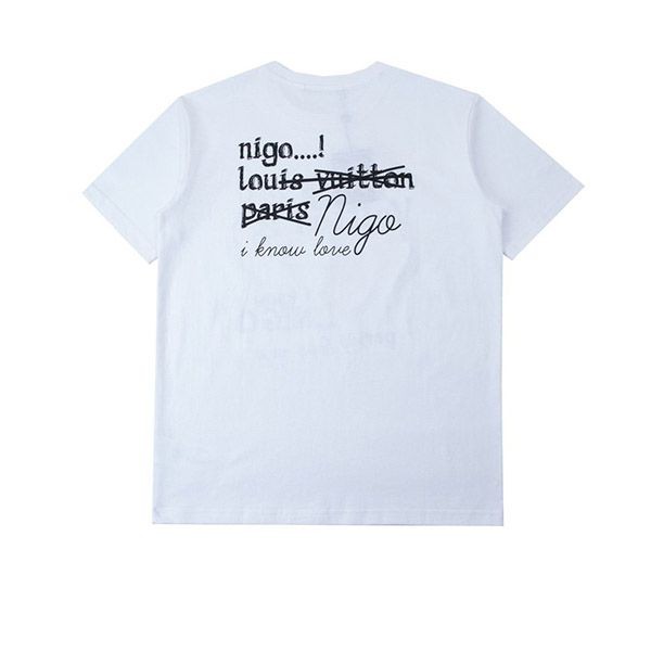 春夏新作ルイヴィトン nigo コラボ クルーネックTシャツ コピー ダック vuc98135