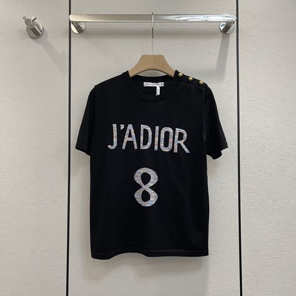 ★日本!!人気！かっこ可愛い♡ ディオール JADIOR ロゴ コットン Tシャツ コピー dei71683