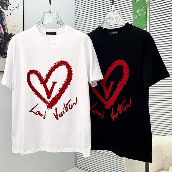 ☆超人気☆ルイヴィトン Tシャツ スーパーコピー コットン 2色 vum10034