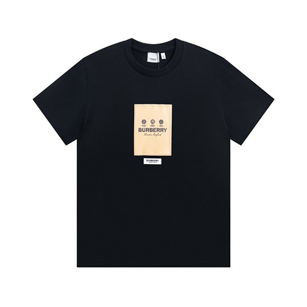 目を惹くカラー バーバリー クルーネック Tシャツ コピー オーバーサイズ 半袖 Bah30355