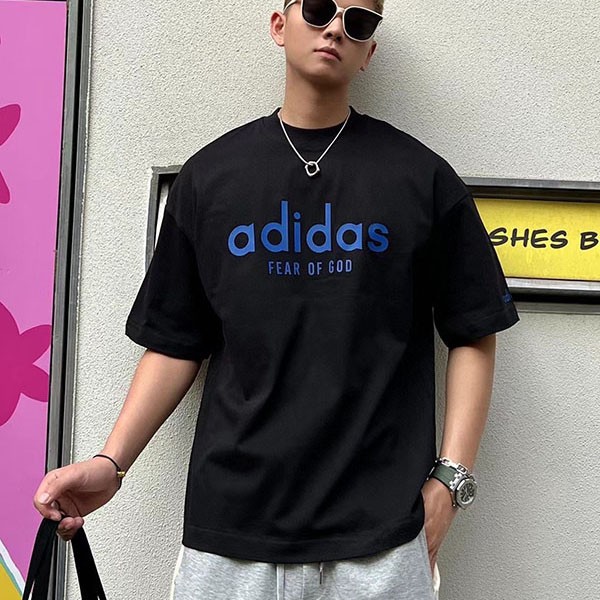 21-22AWアディダス×Fear of God Tシャツ 偽物 オーバーサイズ fic61785