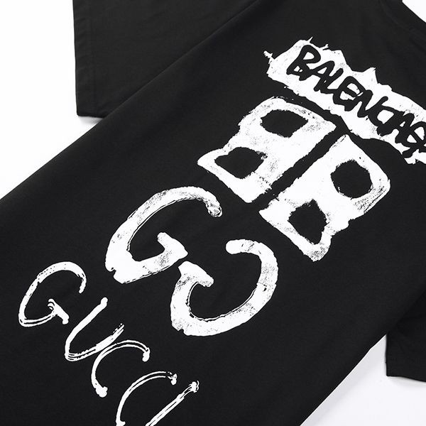 人気急上昇バレンシアガ グッチ 偽物 Tシャツ メンズ gub76205