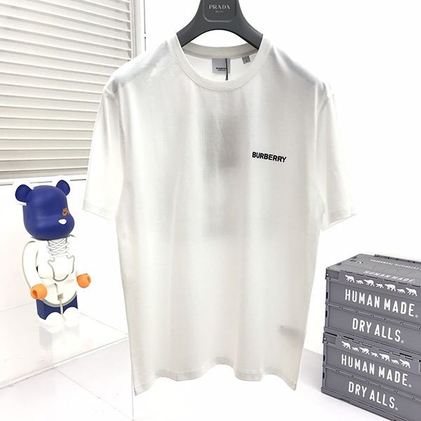 定番バーバリー 偽物 モノグラムモチーフ コットンTシャツ 3色 80552061