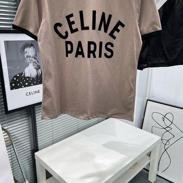 大人気！セリーヌ PARIS ボクシーTシャツ Cei06207