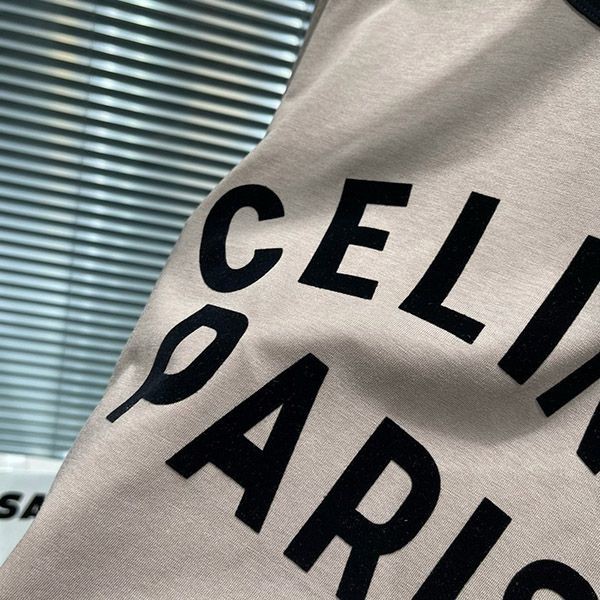 大人気！セリーヌ PARIS ボクシーTシャツ Cei06207