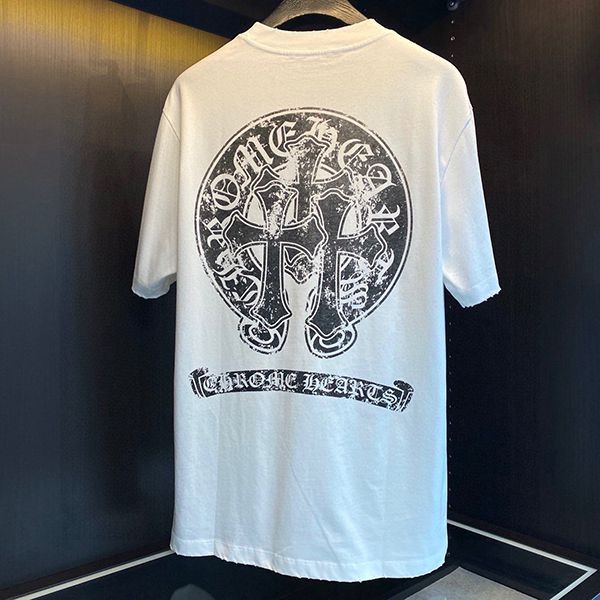 完売必至クロムハーツ スーパーコピー Tee ホースシュー Tシャツ 黒 Kuh30654