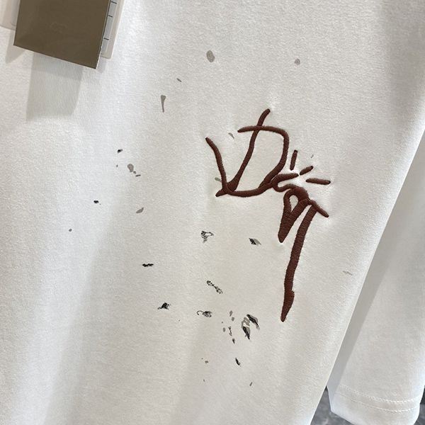 稀少 ディオール★Travis Scottコラボ 偽物 オーバーサイズ Tシャツ del71861