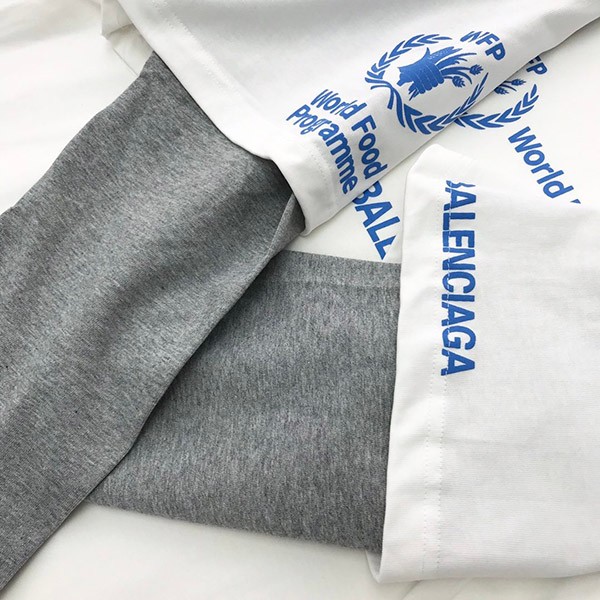 バレンシアガ WFP DOUBLE SLEEVES Tシャツ 偽物 698089TMVL29086