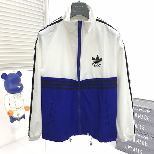 春夏新作【グッチ×adidas】コットン スウェットシャツ 偽物 692107XJEKP9275